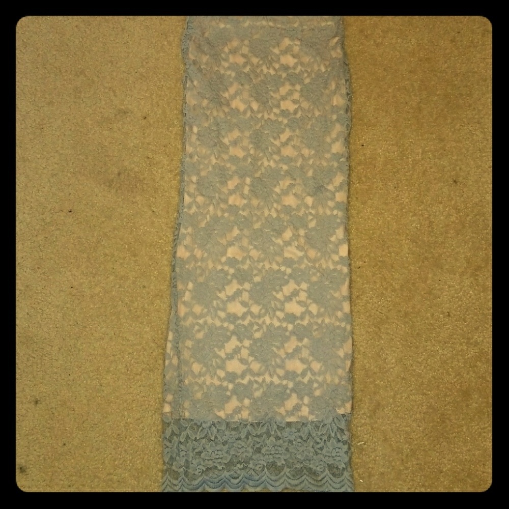 Missguided strapless dress